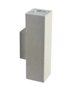 APPLIQUE "OAKLAND" IN CEMENTO BIANCO, 10X25X7,5 CM